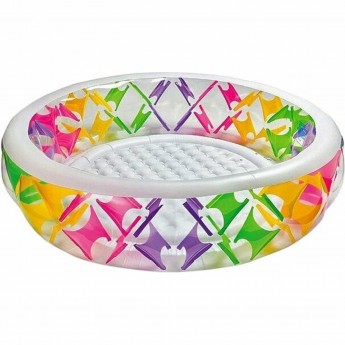 Детский надувной бассейн INTEX 56494, с цветными вставками от 6 лет, Детский надувной бассейн INTEX 56494, с цветными вставками от 6 лет,