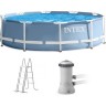 Каркасный бассейн INTEX PRISM FRAME 305х99см, фильтр-насос, лестница 26706