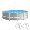 Каркасный бассейн INTEX PRISM FRAME 366 х 99 см,фильтр-насос, лестница 26716