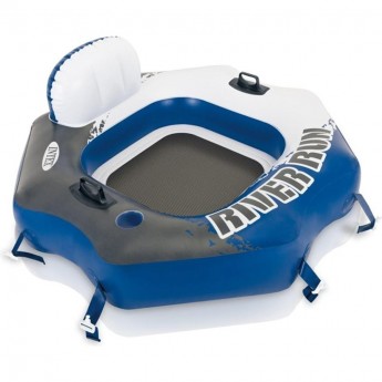 Круг-кресло с креплениями INTEX RIVERLAND 58854 со спинкой, 130*126см Круг-кресло с креплениями INTEX RIVERLAND 58854 со спинкой, 130*126см