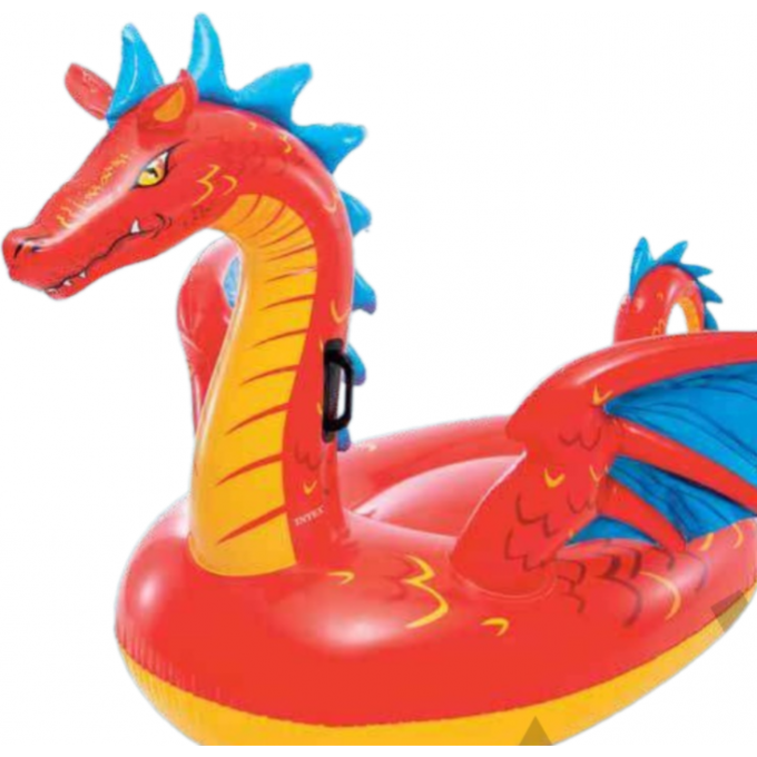 Надувная игрушка-наездник INTEX "ВОЛШЕБНЫЙ ДРАКОН" 198х173см до 40кг от 3 лет 57577