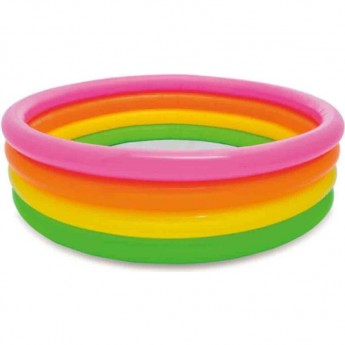 Надувной бассейн INTEX "РАДУГА" 56441 168 х 46 см от 6 лет Надувной бассейн INTEX "РАДУГА" 56441 168 х 46 см от 6 лет