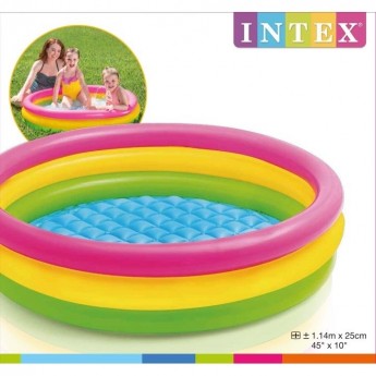 Надувной бассейн INTEX РАДУГА 57412 Надувной бассейн INTEX РАДУГА 57412