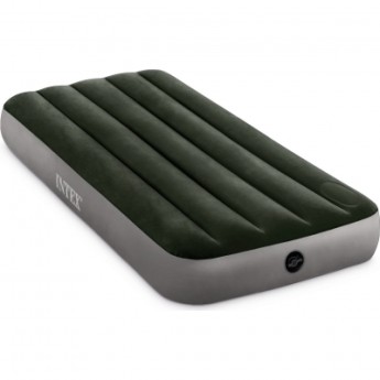 Надувной матрас INTEX DOWNY AIRBED 64761, 99х191х25см, со встроенным ножным насосом Надувной матрас INTEX DOWNY AIRBED 64761, 99х191х25см, со встроенным ножным насосом